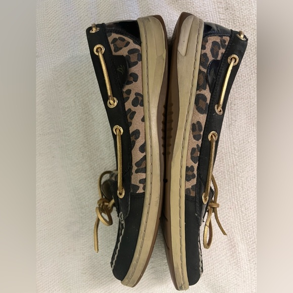 Sperry Women’s loafer black and animal print, 8.5 M REDUCED ❗️ - Picture 5 of 8